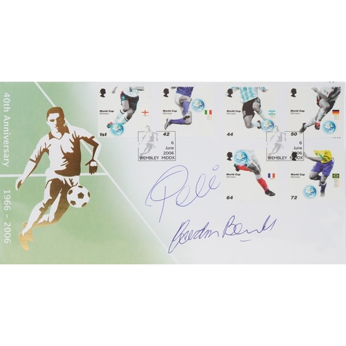 2264 - Buckingham Covers, signed covers of the 2006 40th Anniversary of the England 1966 World Cup win sign... 