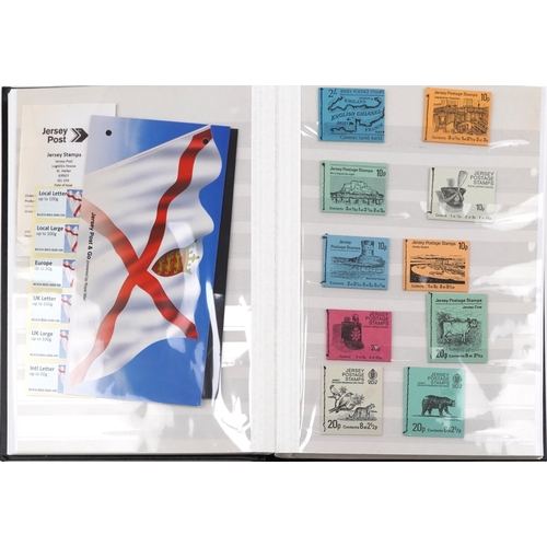 2292 - Seven stamp albums containing modern stamps including China, Jersey and British Commonwealth