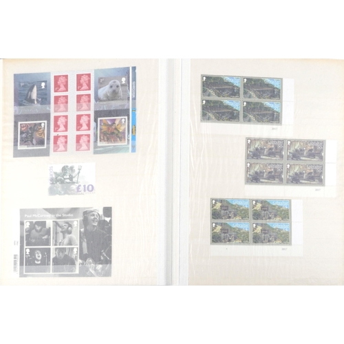 2292 - Seven stamp albums containing modern stamps including China, Jersey and British Commonwealth