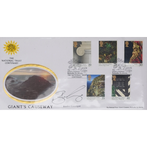 2291 - First day covers and presentation packs arranged in albums, some first day covers with celebrity sig... 