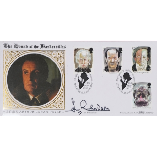 2291 - First day covers and presentation packs arranged in albums, some first day covers with celebrity sig... 