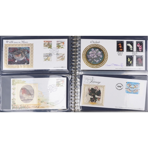 2289 - First day covers arranged in albums including Benham, Bradbury together with presentation packs