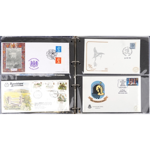 2289 - First day covers arranged in albums including Benham, Bradbury together with presentation packs