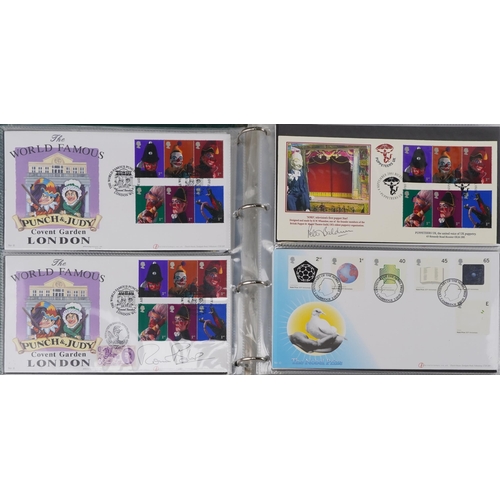 2289 - First day covers arranged in albums including Benham, Bradbury together with presentation packs