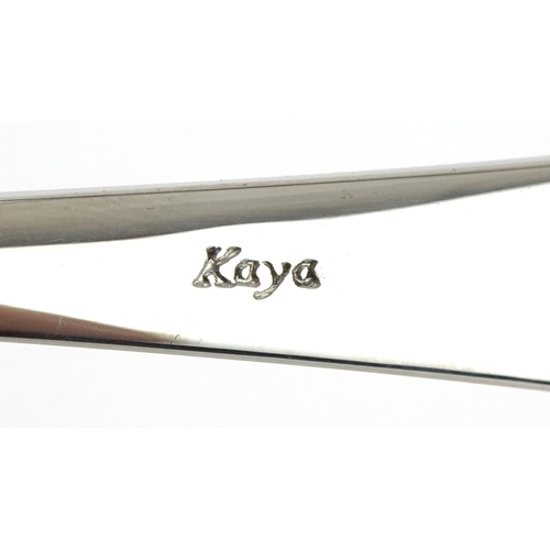 539 - Suite of as new Kaya cutlery