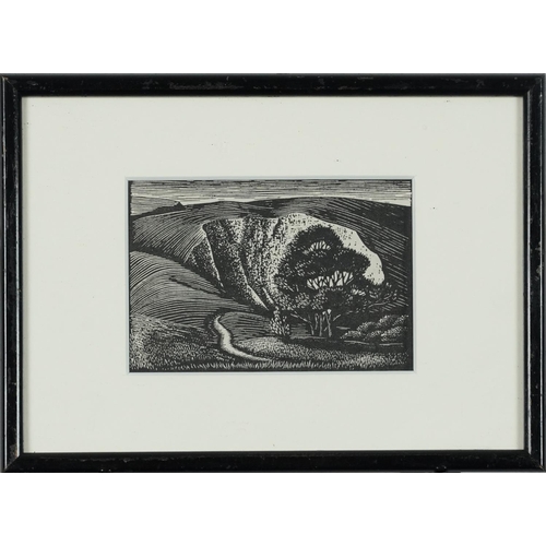 3556 - Enid Marx - 'W' A Walrus's delicacy is Sea-Urchin, coloured engraving, 19cm x 14cm, together with tw... 