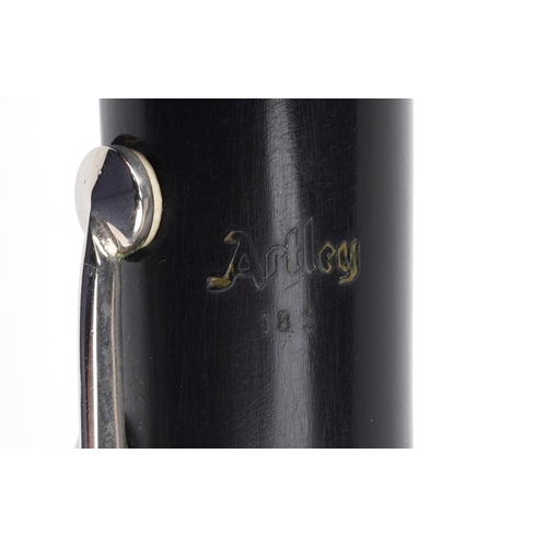 621 - Artley ATS Prelude Student clarinet circa 1969, made in the USA, with original fitted case, the clar... 