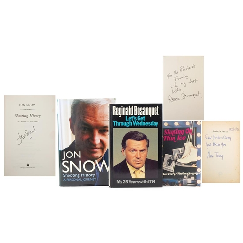 2374 - Three signed hardback books - Skating on Thin Ice by Ann Terry/Thelma Sangster, Let's Get Through We... 