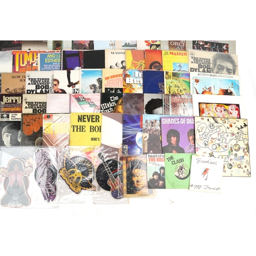 646 - Vinyl LP records and picture discs including including Led Zeppelin, The Rolling Stones, The Beatles... 