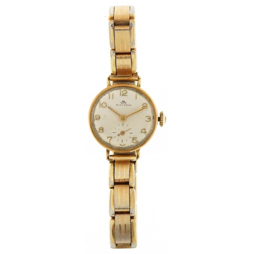 3143 - Bucherer, ladies manual wind wristwatch, the case numbered 1655, 22mm in diameter