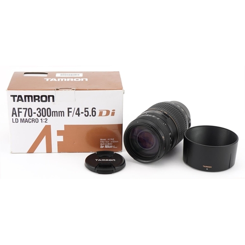 1483 - Tamron AF70-300mm F/4-5.6 LD macro 1:2 camera lens within original box