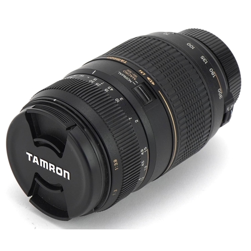 1483 - Tamron AF70-300mm F/4-5.6 LD macro 1:2 camera lens within original box