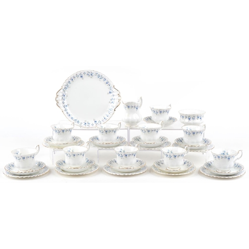 546 - Royal Albert Memory Lane pattern part tea service.