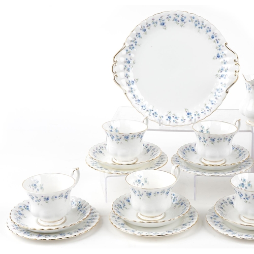 546 - Royal Albert Memory Lane pattern part tea service.