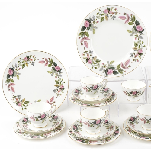 569 - Wedgwood Hathaway Rose part tea service