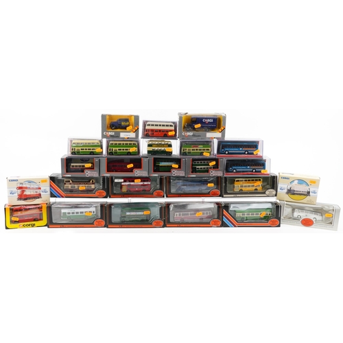 2057 - Collection of diecast vehicles with boxes including Corgi and Exclusive First Editions