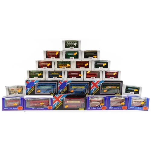 2056 - Collection of diecast vehicles with boxes including Exclusive First Editions and Solido buses