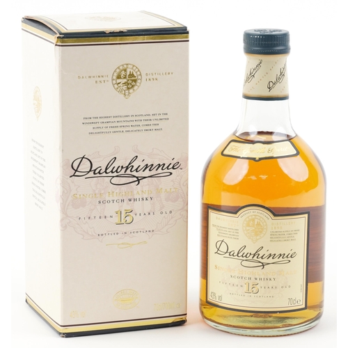 586 - Bottle of Dalwhinnie 15 Year Single Highland Malt Scotch whisky