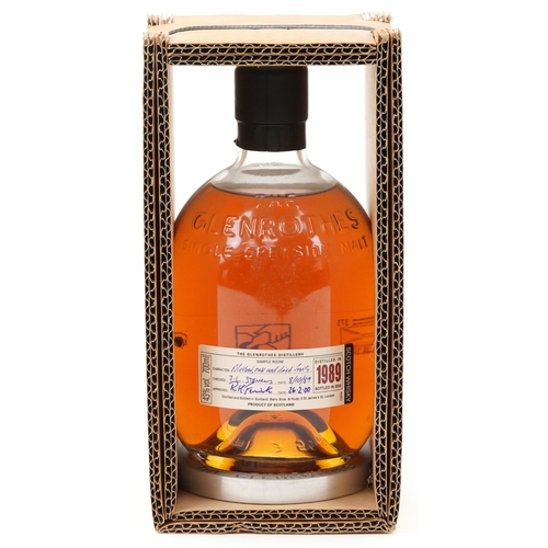 580 - Bottle of Glenrothes 1989 Single Speyside Malt Scotch whisky, bottled in 2002