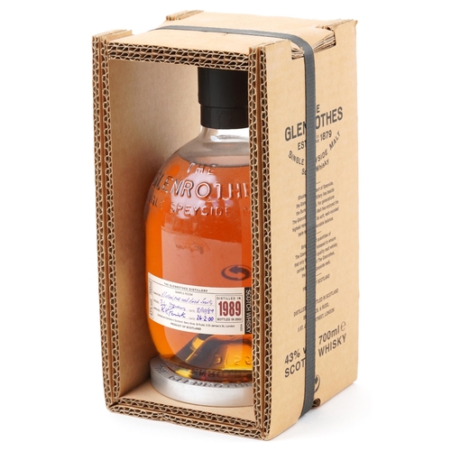 580 - Bottle of Glenrothes 1989 Single Speyside Malt Scotch whisky, bottled in 2002