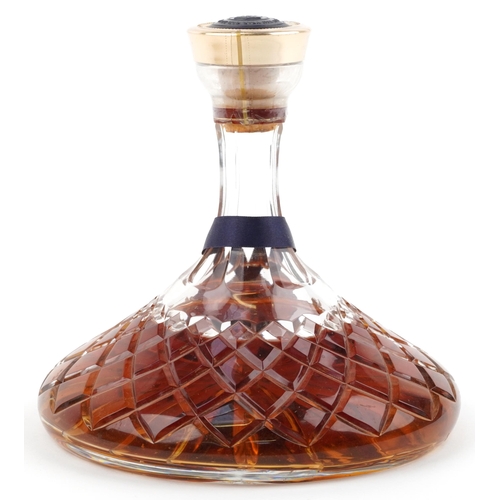 606 - Bottle of KWV Diamond Jubilee 10 Year Old brandy in a presentation decanter and box