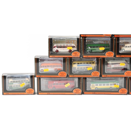 2034 - Collection of Exclusive First Editions diecast vehicles with boxes