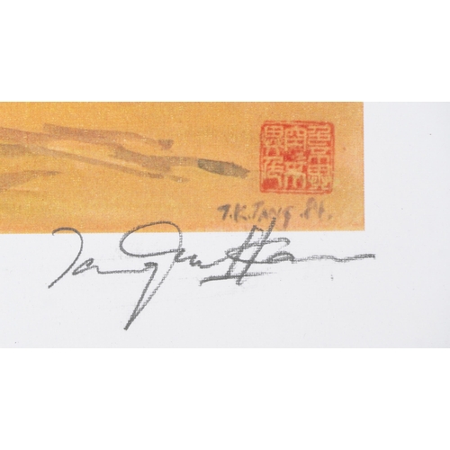 3575 - Tang Tuck Kan - Four Image-Direct prints, each with a certificate of authenticity, signed and editio... 