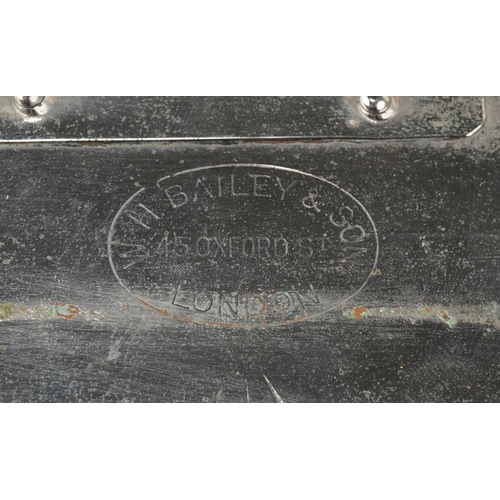 2631 - British military issue surgical sterilizer by W H Bailey & Son, 33cm in length