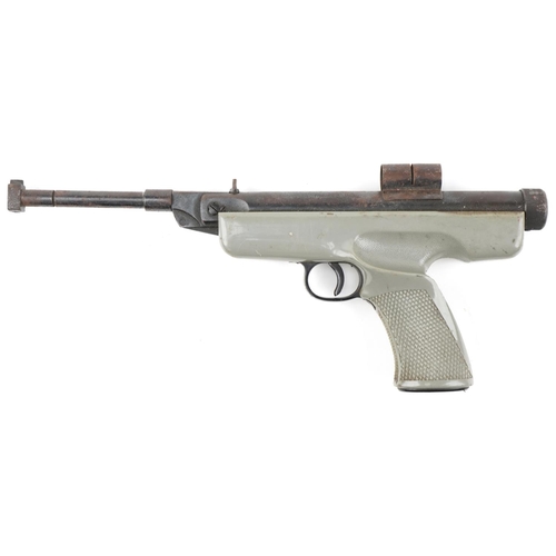 2750 - Dianawerk Rastatt snap barrel air pistol, 41cm in length