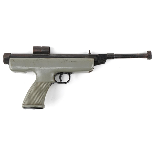 2750 - Dianawerk Rastatt snap barrel air pistol, 41cm in length