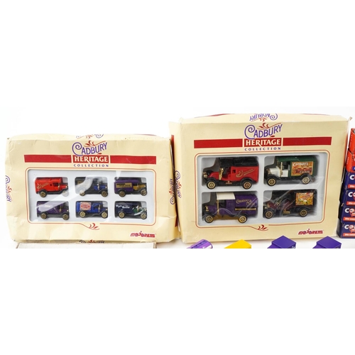 2026 - Small collection of Corgi diecast models together with two Heritage Collection Cadbury diecast model... 