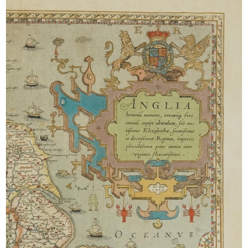 2480 - Group of five various maps comprising Sussex, Great Britain, The United Kingdom, America and East Su... 