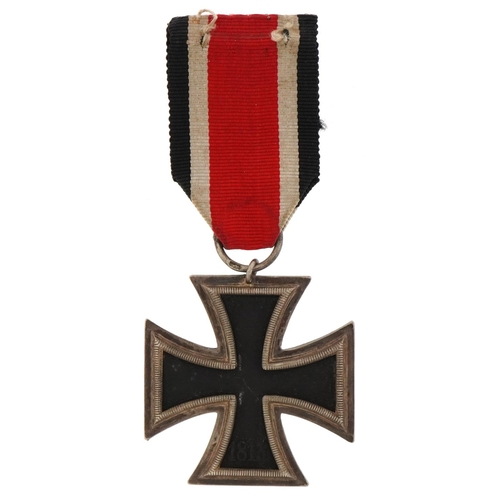 2581 - German military World War II Iron Cross with ribbon