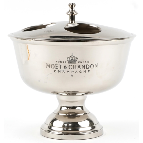 608 - Moët & Chandon design four bottle Champagne ice bucket, 37cm high x 37cm in diameter