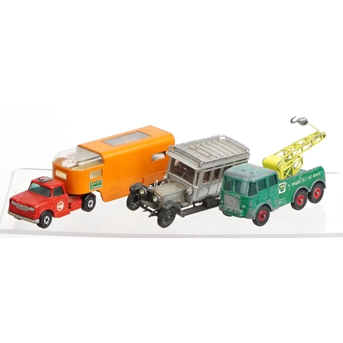 2036 - International plastic toy garage together with a large collection of unboxed diecast models includin... 