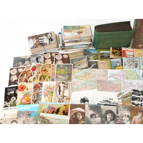 2298 - Large collection of postcards, photographic, picture, colour and reproduction including greetings ca... 