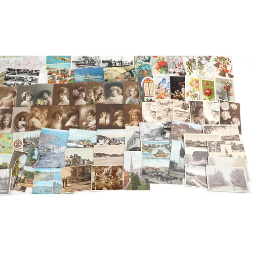 2298 - Large collection of postcards, photographic, picture, colour and reproduction including greetings ca... 