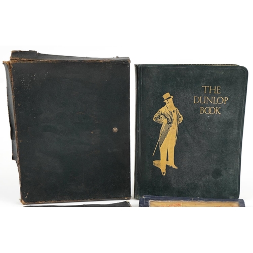 2383 - The Dunlop Book - The Motorist's Guide, Counsellor & Friend, leather bound, printed by The Dunlop Ru... 