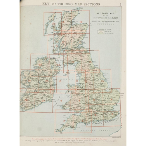 2383 - The Dunlop Book - The Motorist's Guide, Counsellor & Friend, leather bound, printed by The Dunlop Ru... 