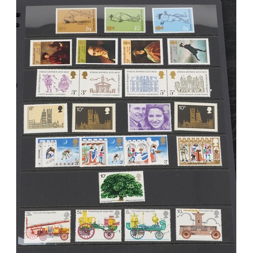 2269 - Eight Harrington & Byrne folders containing British mint and used stamps, pre-decimal and decimal, t... 