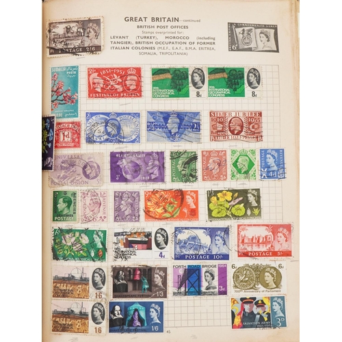 2273 - A stamp album of British and world stamps, mainly a large collection of Chinese stamps