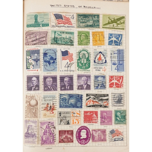 2273 - A stamp album of British and world stamps, mainly a large collection of Chinese stamps