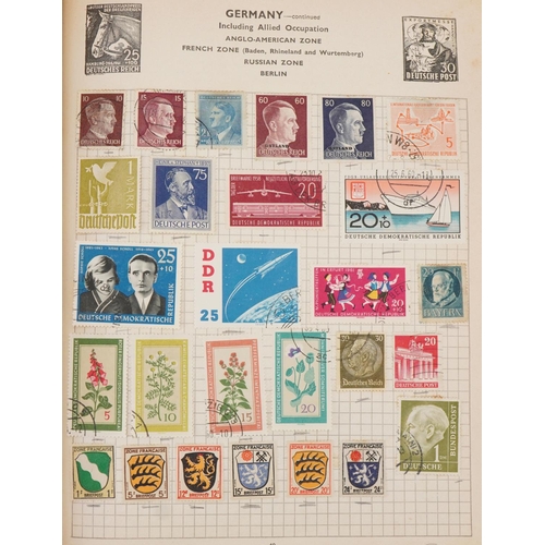 2273 - A stamp album of British and world stamps, mainly a large collection of Chinese stamps