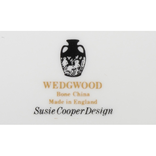 556 - Wedgwood Susie Cooper design set of six coffee cans and saucers with box