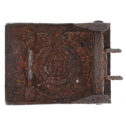 2604 - German military interest SS belt buckle