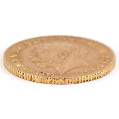 2079 - George V 1914 gold half sovereign