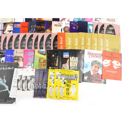 2316 - Collection of The Theatre Royal Brighton programmes, predominantly 1960s and 70s, together with a co... 