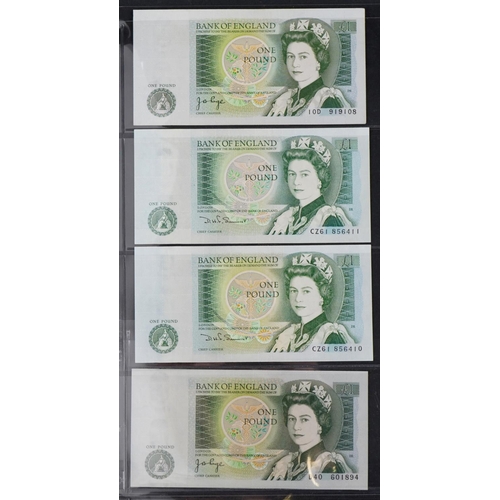 2232 - Vintage British banknotes to include a limited edition Year 2000 ten pound banknote serial number YR... 