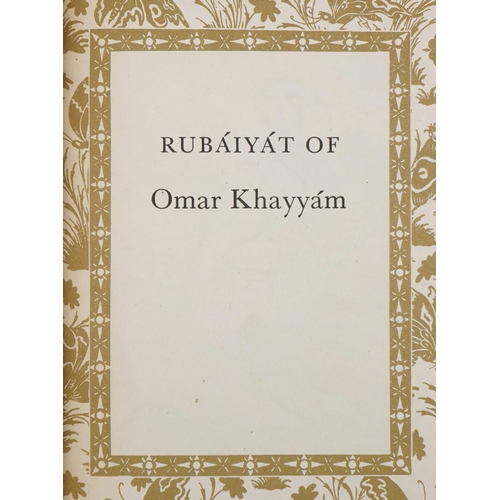 2331 - Rubáiyát of Omar Khayyám, translated into English by Edward FitzGerald, Random House, New York, hard... 