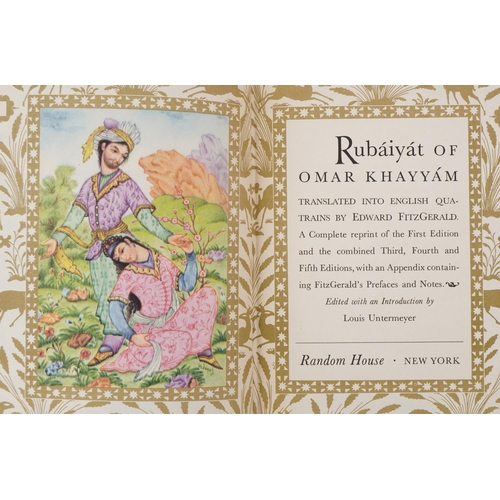 2331 - Rubáiyát of Omar Khayyám, translated into English by Edward FitzGerald, Random House, New York, hard... 